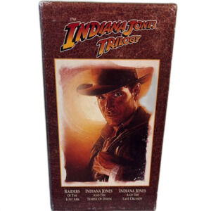 Indiana Jones Trilogy VHS Set